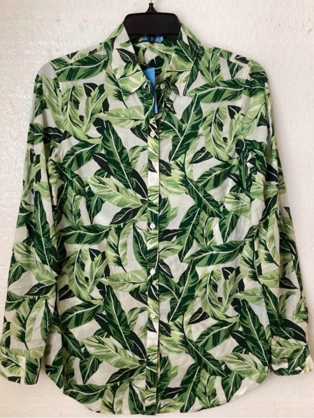 J. McLaughlin Botanical Resortwear Lois Blouse Small - Picture 3 of 7
